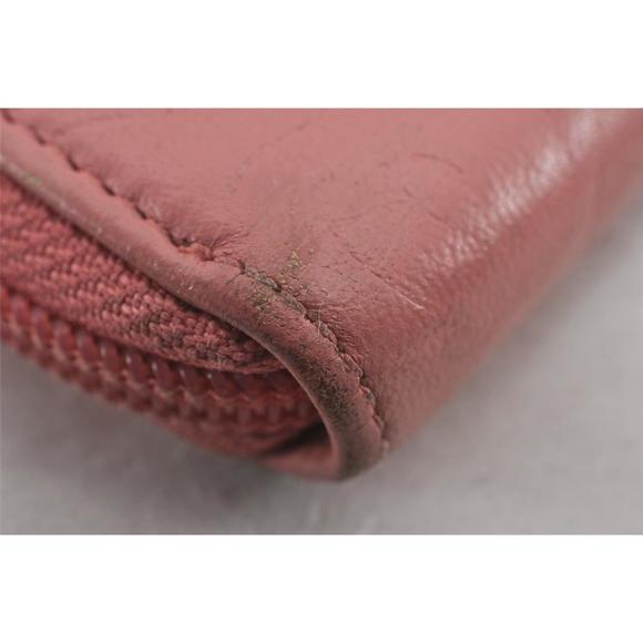 Auth Chanel Camellia Calf Skin Cc Logo #75466C21B - Picture 5 of 15